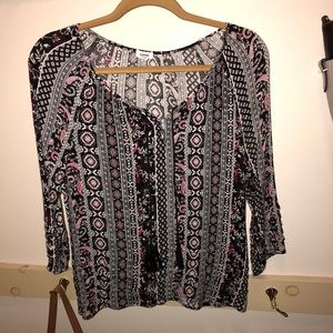 Garage Aztec Design Blouse